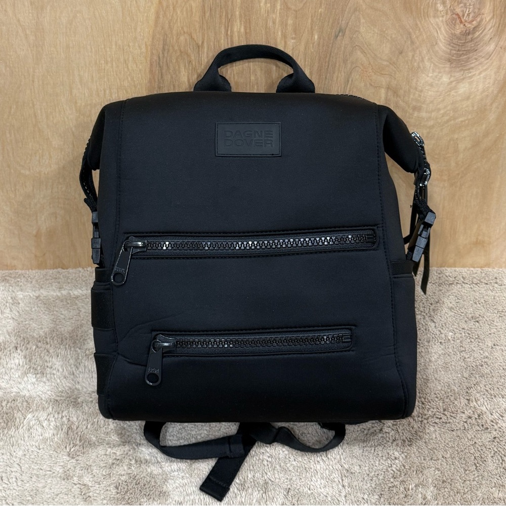 DAGNE DOVER INDI NEOPRENE DIAPER BACKPACK BLACK